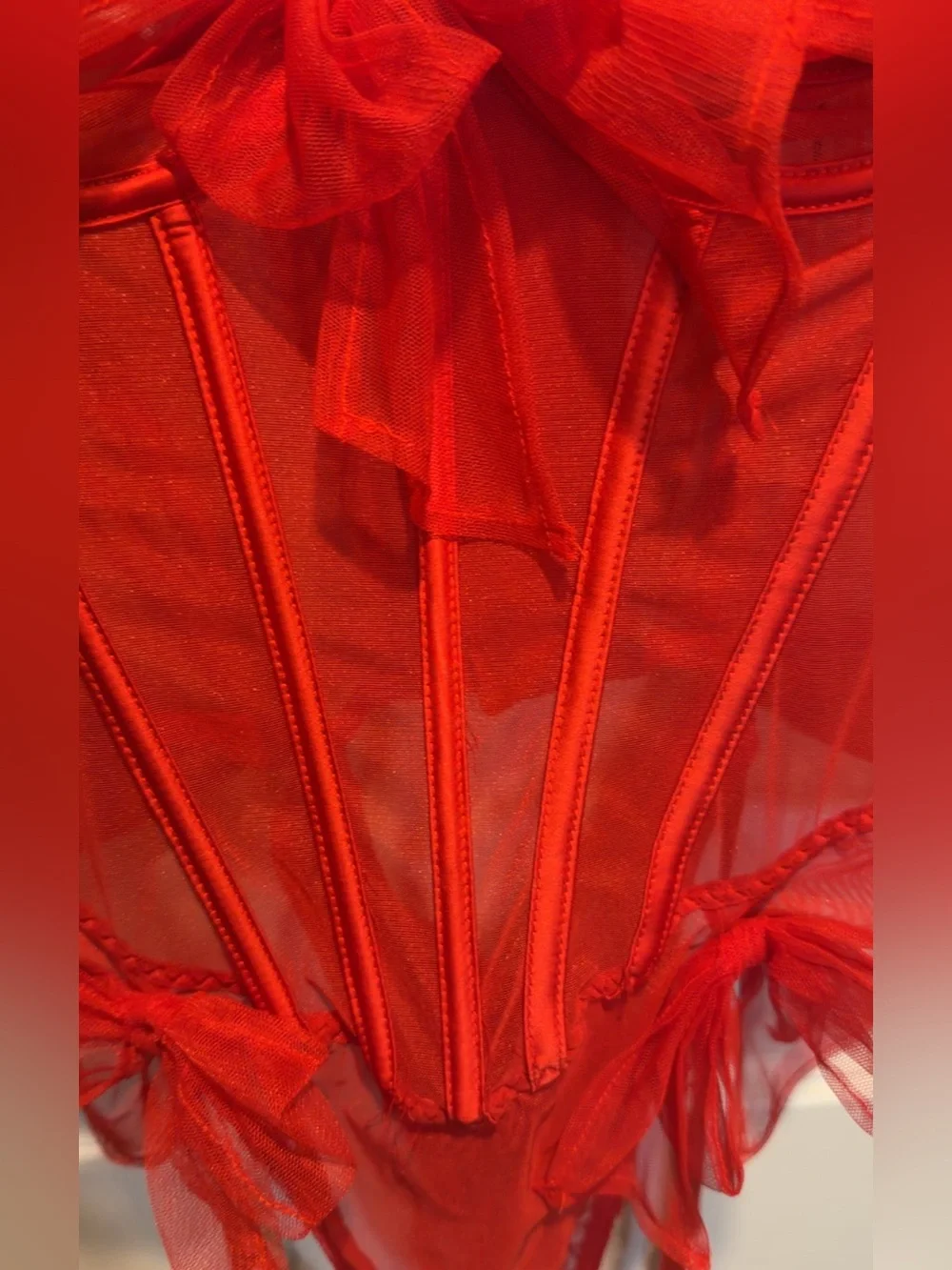 Forplay sheer red